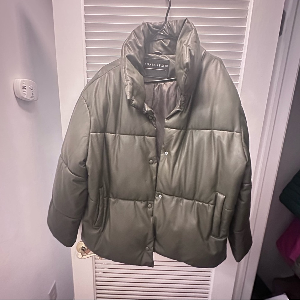 Bagatelle Green Puffer Jacket